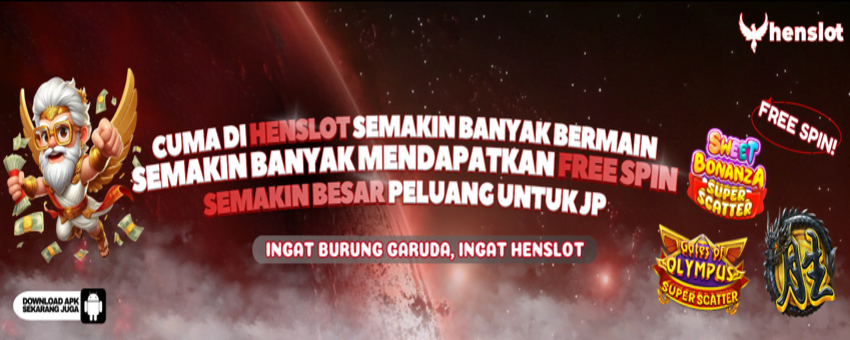 Promo & Bonus Situs HENSLOT